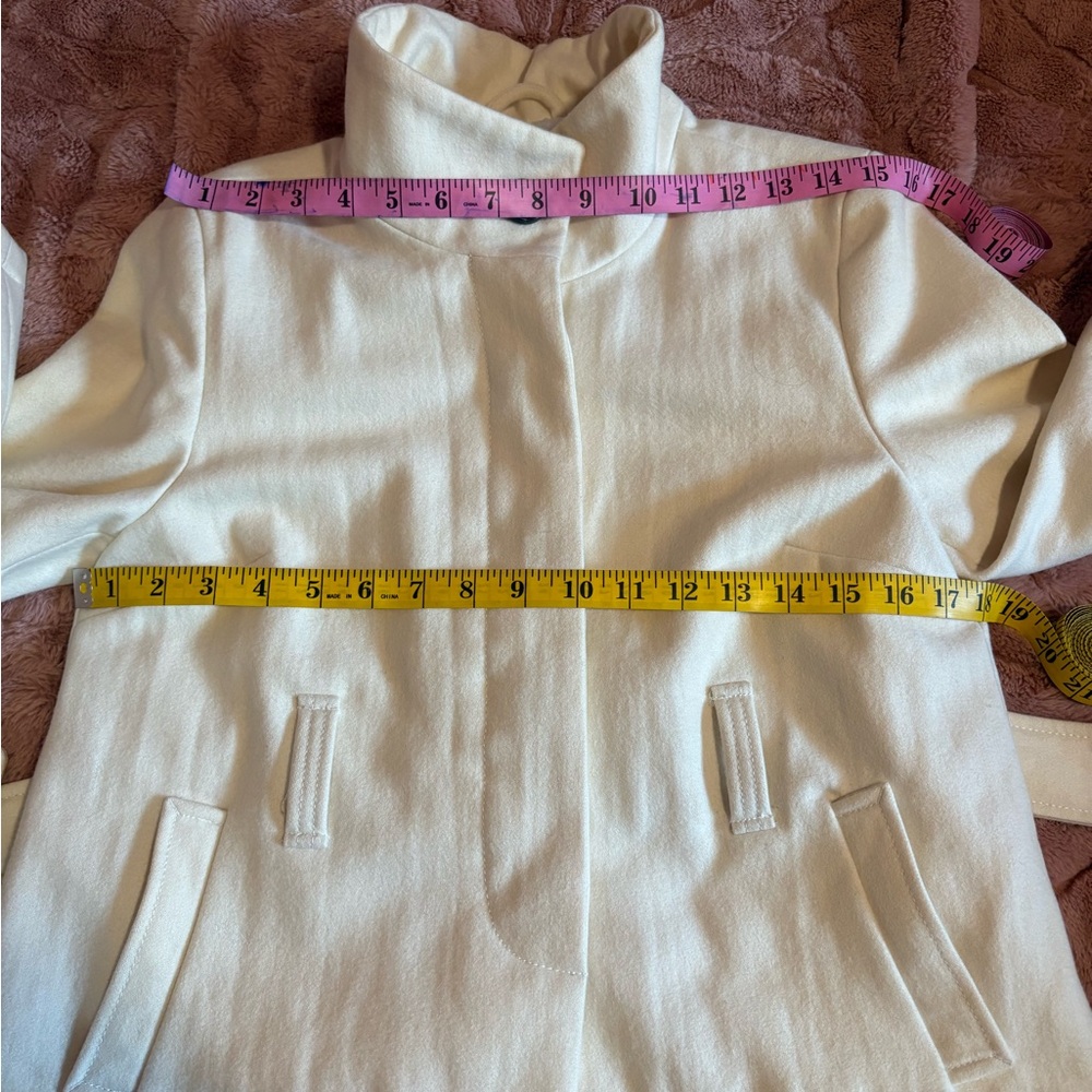 Old Navy Cream Peacoat for Women - Picture 8 of 9